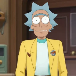 Rick Sanchez as a real person 4k detailed super realistic