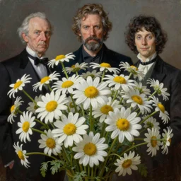 a chamomile | highly detailed oil painting, hyperrealistic, very intrincate | cinematic lighting, award - winning | by roberto ferri, giger, beksinski and tom bagshaw | by austin osman spare and william blake, trending on artstation, cgsociety, official art, octane.