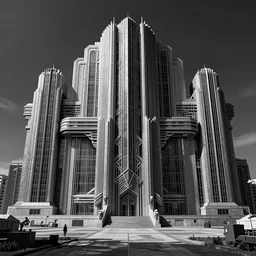 flat greyscale depthmap, heightmap, mechanical, giger, art deco
