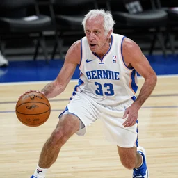 Bernie Sanders as an NBA forward