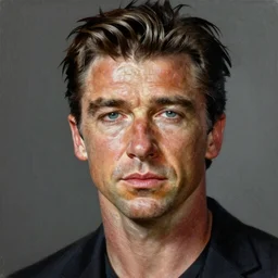 ultra realistic portrait painting of pierce brosnan, art by frank frazetta, 4 k, ultra realistic, highly detailed, epic lighting