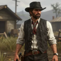 paul dano stars as john marston in the playstation 4 video game red dead redemption 2, detailed in game screenshots