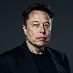elon musk as he - man