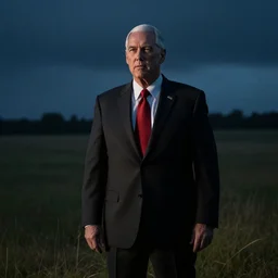 film still of Mike Pence in the movie Alien.