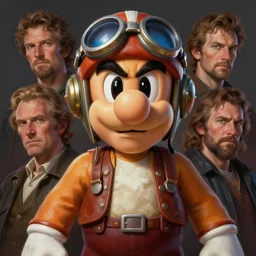 waluigi as a combat pilot portrait, detailed, centered, digital painting, artstation, concept art, donato giancola, joseph christian leyendecker, wlop, boris vallejo, breathtaking, 8 k resolution, extremely detailed, beautiful, establishing shot, artistic, hyperrealistic, beautiful face, octane render, cinematic lighting, dramatic lighting, masterpiece