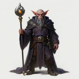 a goblin sorcerer, by justin gerard and jean baptiste monge, digital art, realistic painting, dnd, character design, trending on artstation