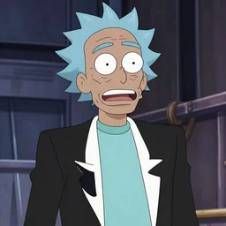 Rick Sanchez, by Junji Ito