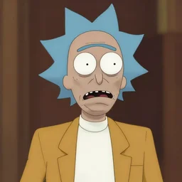 rick sanchez as a human, highly detailed portrait, digital painting, artstation, concept art, smooth, sharp foccus ilustration, artstation hq
