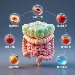 on the digestive process of the common gelatinous cube, colorful, infographic, realistic render