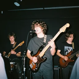 a noise rock gig, 3 5 mm film, vibrant, alex webb
