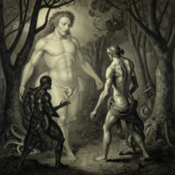 this is hell, oil painting by hieronymus bosch, cinematic lighting, pen and ink, intricate line, hd, 4 k, million of likes, trending on artstation