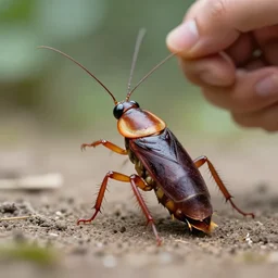 a huamn turning into a cockroach, hd 4 k photo