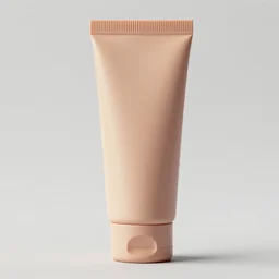 simple featureless primitive tube shape, textured with pale photorealistic colored human skin, photoreal details, straight smooth vertical, highly realistic bump map, surface painter, renderman