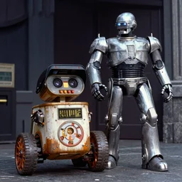 johnny 5 dueling robocop