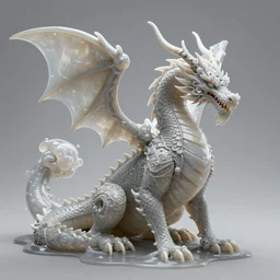dragon made out of goo, diffuse lighting, fantasy, intricate, elegant, highly detailed, lifelike, photorealistic, digital painting, artstation, illustration, concept art, smooth, sharp focus, art by audrey flack