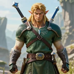 Ganondorf from zelda as real human, 8k photography