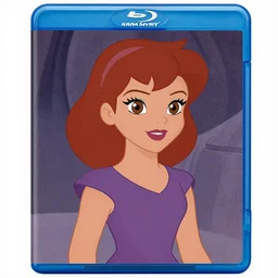 Dana Scully on Masters of the Universe (1983), animated cartoon series by Filmation, blu-ray transfer, 5k