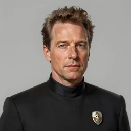 portrait of a man by greg rutkowski, chancellor or the galactic alliance, he looks like brian cranston, star wars expanded universe, he is about 6 0 years old, wearing diplomatic clothes, highly detailed portrait, digital painting, artstation, concept art, smooth, sharp foccus ilustration, artstation hq