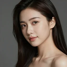 hyper realistic 8 k beautiful woman photograph, photo shot, studio shot, portrait, skin, texture, ambient light, quality, soft smile, cinematic lighting, reflection, highly detailed render