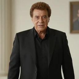 silvio santos in a thriller movie scene