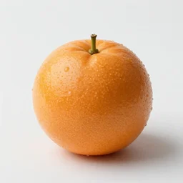 a small fruit that has a round shape and an orange color