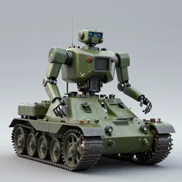 soviet fighting machine robot