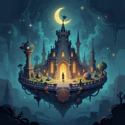 dreambotmothership, intricate dream art by dreambotmothership