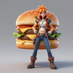 a hamburger as a new apex legends character, screenshot, character select