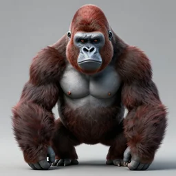 an apple gorilla monster, 4 k, 8 k, super detailed, masterpiece, trending on art station, highly detailed, full hd, kentaro miura art style