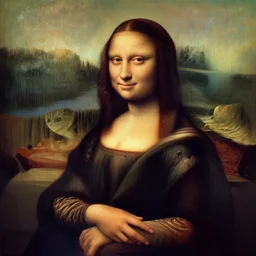 the woman in leonardo da vinci's mona lisa holds a beautiful cat in her hands