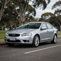 award winning photo of an australian ford fg falcon sedan