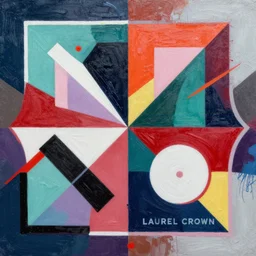 Supreme x Laurel Crown Profile Picture by Sachin Teng, asymmetrical, Organic Painting , Matte Painting,  geometric shapes, hard edges, graffiti, street art,:2 by Sachin Teng:4