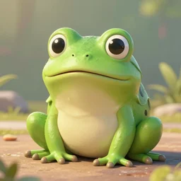 a kiwi frog 5 0 / 5 0 hybrid, furry
