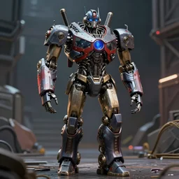 full body wide view of a chappie - soundwave - incredible robot hybrid, centered, alien technology, walking in cybertron, cinematography by trent opaloch, deep depth field, masterpiece, featured on vimeo, digital painting masterpiece on artstation, featured on pixiv, cinematic composition, hyper - detailed, hyper realistic, sharp focus - no blur, dynamic lighting, hd, hdr, 4