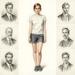 full body emma watson by Sandra Chevrier  by Hebru Brantley by Richard Schmid by Jeremy Lipking by moebius by atey ghailan