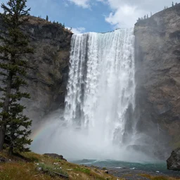 matte panting of yellowstone