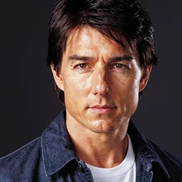 tom cruise, highly detailed by hajime sorayama,