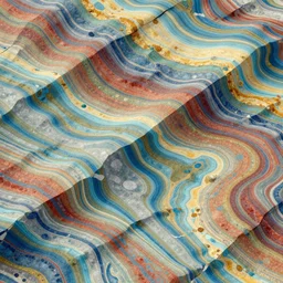 vivid color, folded, tessellated planes of rock, alien sedimentary schematic, igneous rock, marbled veins, macro photography, 3 d!!! pikachu vs umbreon, pokemon, cyberpunk, sand by james jean, geology, octane render in the style of luis garcia mozos