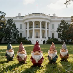 evil gnomes in the White House