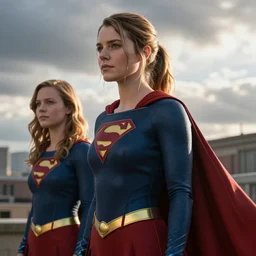 Ellie from 'The Last of Us' as Supergirl from the CW tv show 'Supergirl'