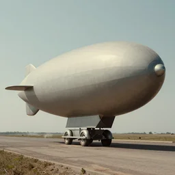 (((((1950s airship blimp dirigible . muted colors.))))) by Jean-Baptiste Monge !!!!!!!!!!!!!!!!!!!!!!!!!!!