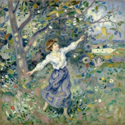 jango fetts fun spin goes wrong by pierre - auguste renoir