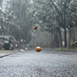 food raining