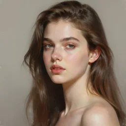 a portrait, art by james jean, digital painting,