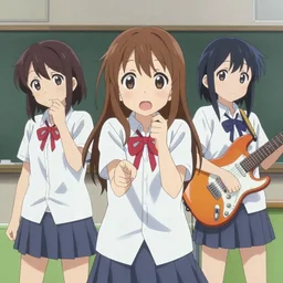 real-life k-on, a still of a Japanese music movie