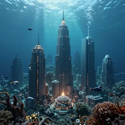 megapolis under water
