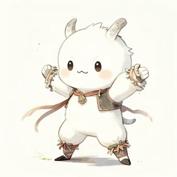 kawaii, dynamic brush strokes, linear gamma, dynamic pose, natural light, costume design made nordic tribes, sophisticated composition, old masters light composition, procedural, epic human character posing conceptart, beautiful ancient garden behind, substancedesigner, pbr, ultra detailed, hyperrealistic, megascans, volumetric, concept master artist, painttoolsai