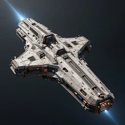 concept art of a gigantic futuristic spaceship spearing through space by greg rutkowski, the ship has a brutalist and megalithic look, cinematic lighting, highly detailed, sci - fi, artstation hq