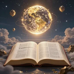 the firmament in biblical cosmology 8 k hyperrealism