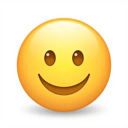 a smiling emoji.